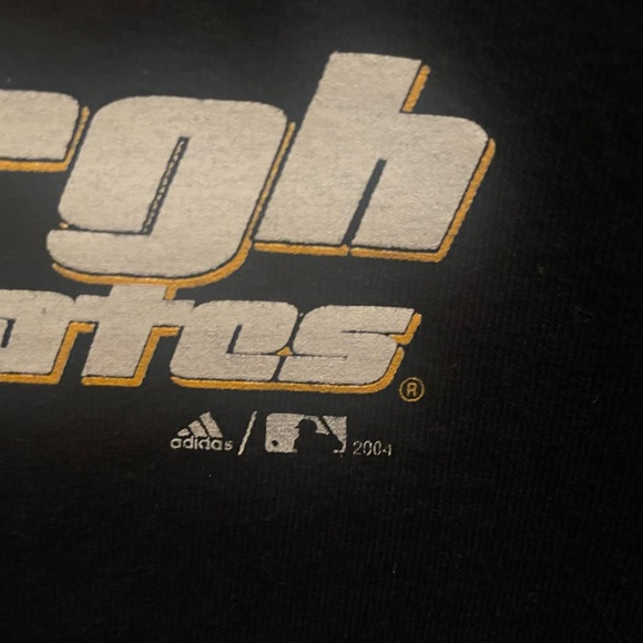 VINTAGE 2004 ADIDAS PITTSBURGH PIRATES T-SHIRT - Picture 2 of 4